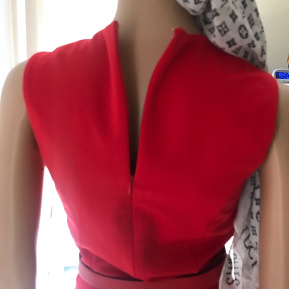 Bright red stretchy jumper Small new  XOXO - Picture 2 of 11